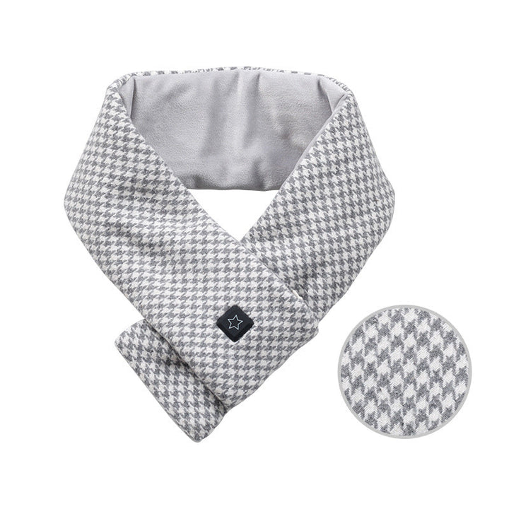 Heated cotton scarf with graphene heating