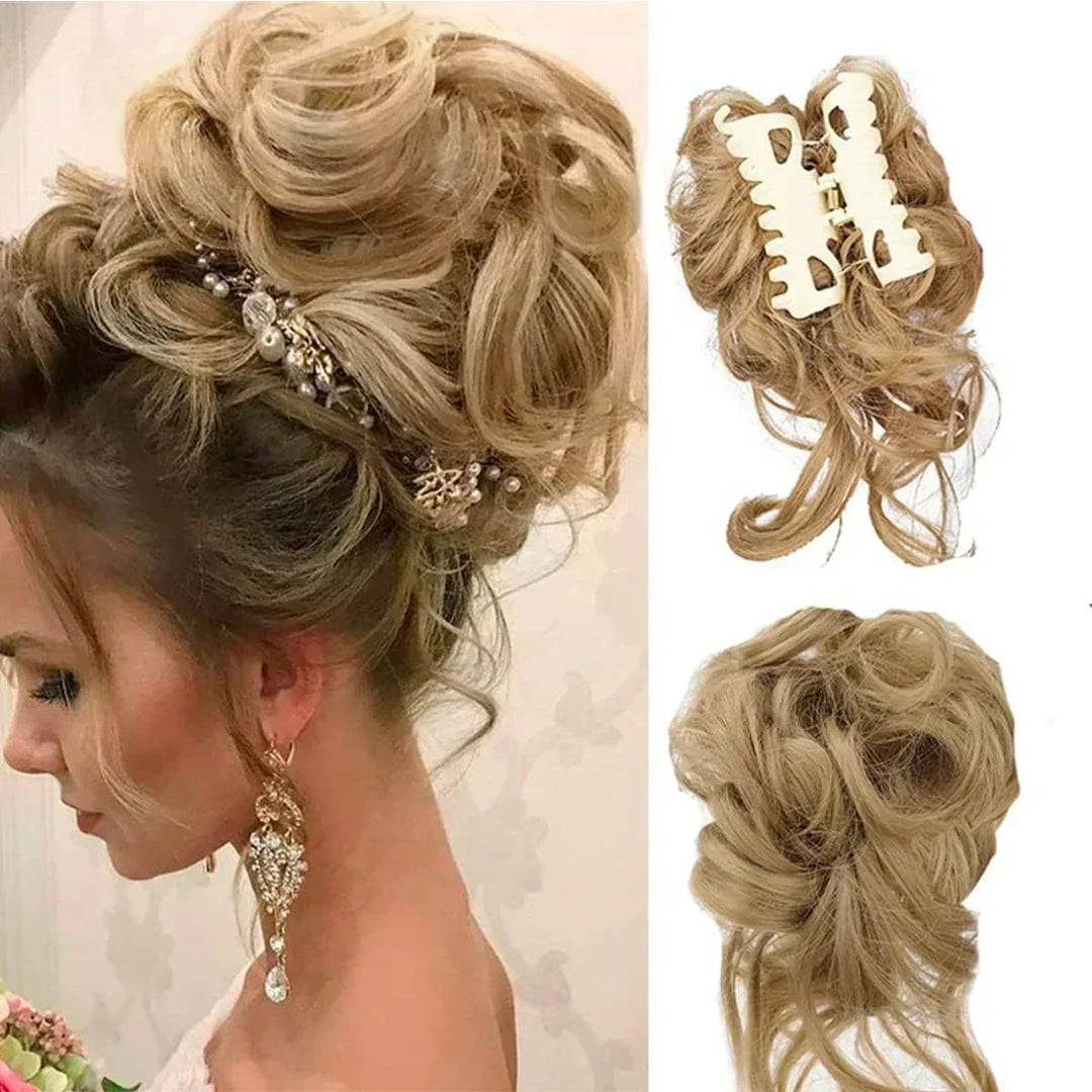 Curly Bun – Clip-In Hair Extension with Volume and a Natural Look