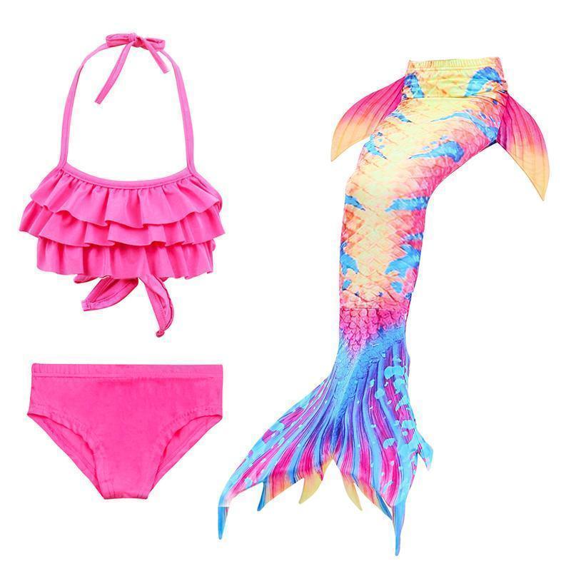 Mermaid Swimsuit for Children - Princess Bikini Set