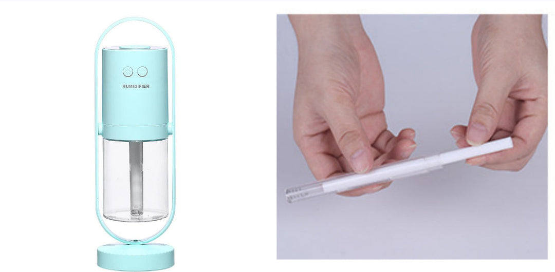 USB humidifier with projection light, quiet and suitable for the car