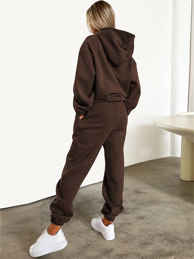 Casual Women's Joggers & Sweatshirt Set - Harper