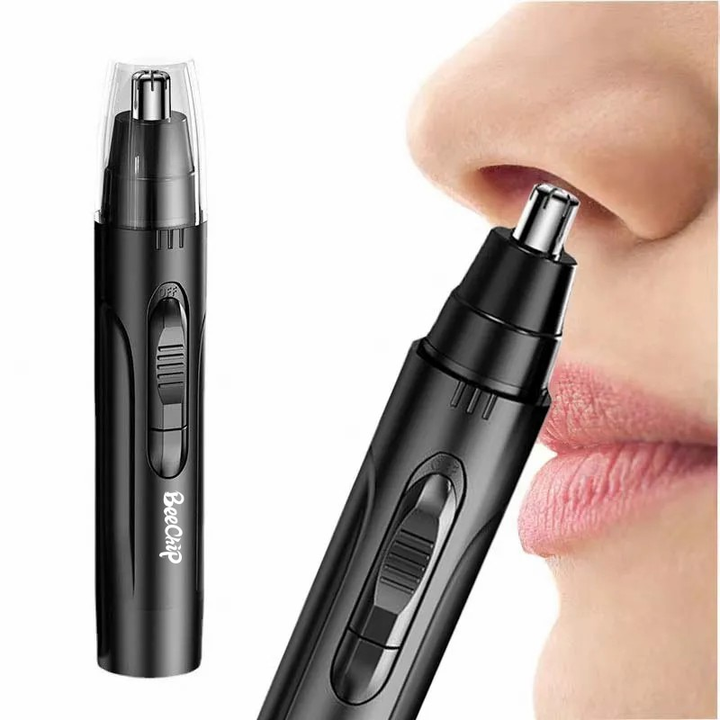 Professional Pain-Free Nose and Ear Hair Trimmer for Men and Women – Rechargeable
