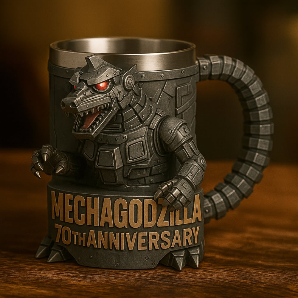 Fun Monster Coffee Mug with Stainless Steel Liner and Sculpted 3D Design