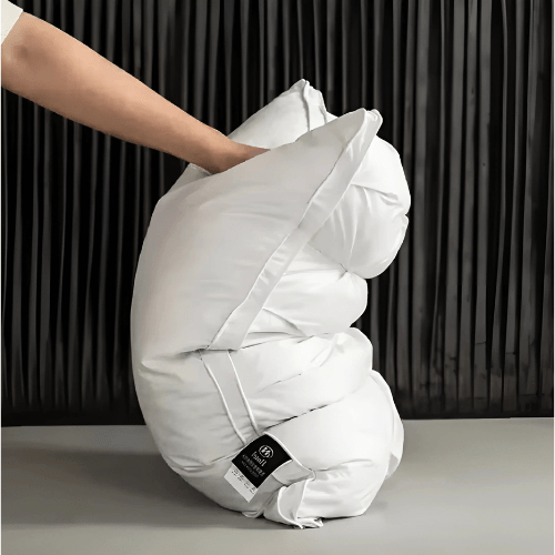 Goose Feather Pillow for a Luxurious Sleep - Aurélie