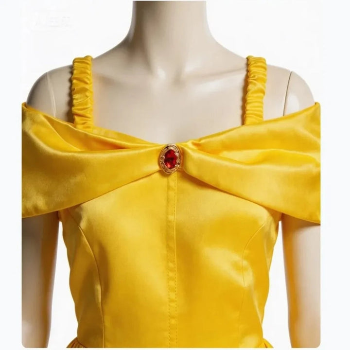 Girls' Halloween Princess Costume and Dresses with Ball Gown Tiara Scepter and Accessories Set