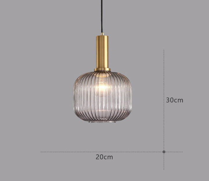 Retro Glass Pendant Lamp – ColorVibe
