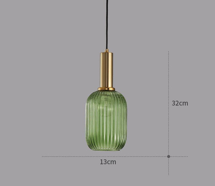 Retro Glass Pendant Lamp – ColorVibe