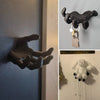 Halloween Scary Hand Wall Hook for Coats and Jackets with Key Holder Chain