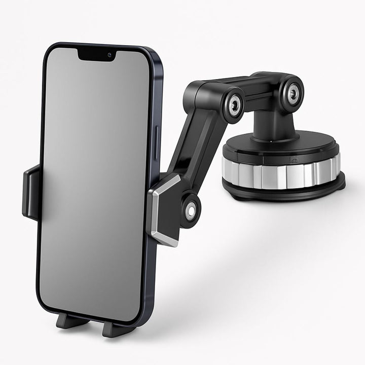 Suction Car Phone Holder | 360° Rotatable Mount for Dashboard and Windscreen