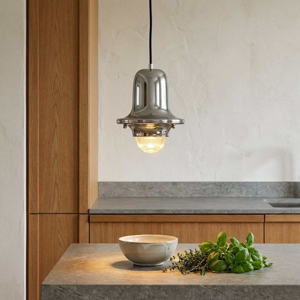 Sten – Contemporary Bauhaus Metal Pendant Light