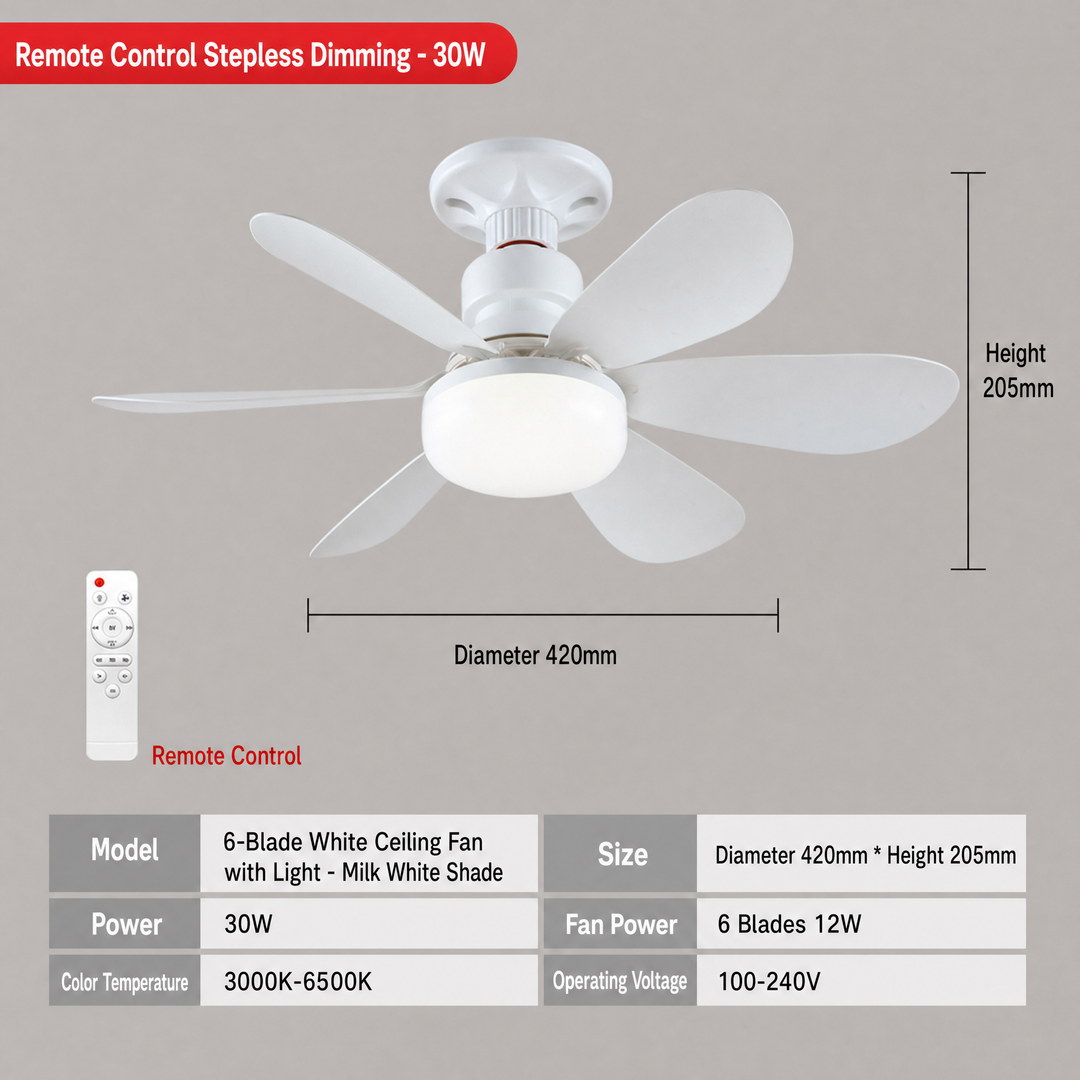 Remote Controlled Ceiling Fixture - SkyeLight