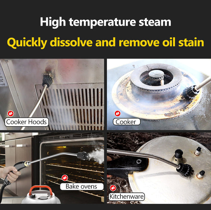 2800W HIGH-PRESSURE STEAM CLEANER - APPLIANCE FOR KITCHEN AND CAR