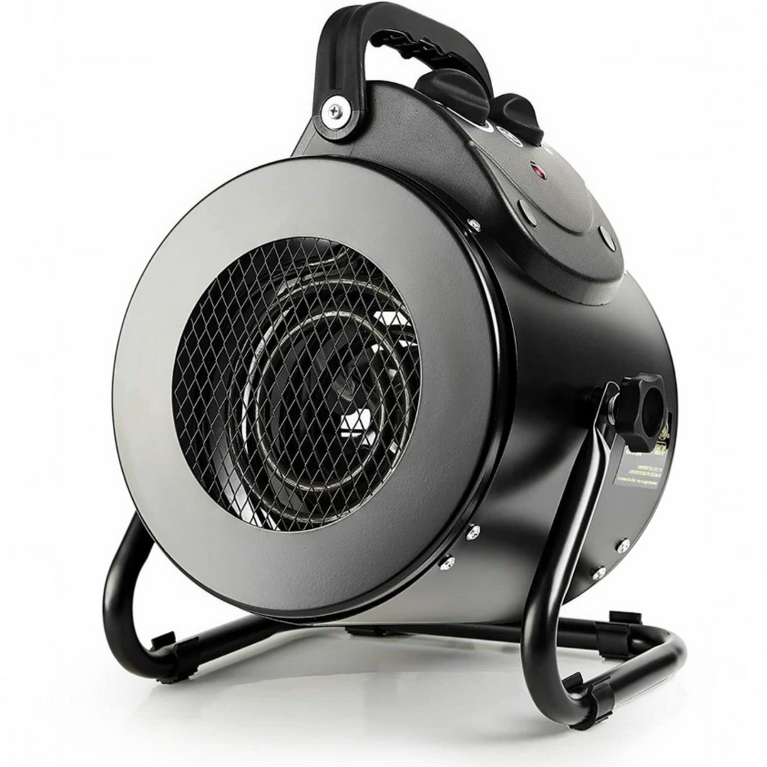 Robust 1500 W metal fan heater with IPX4