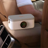 Cordless heated lunch box with battery and five heat settings