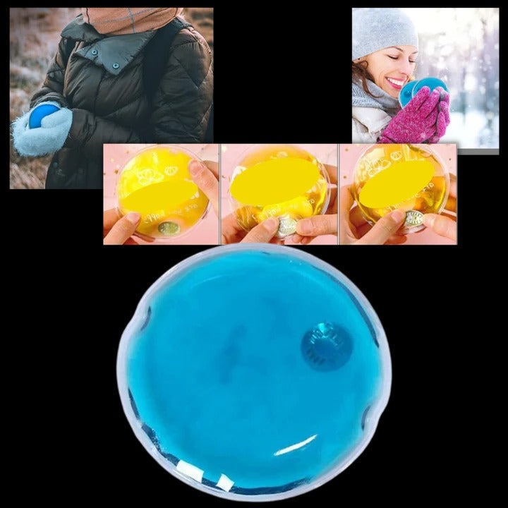 Reusable hand warmer for cold winter days