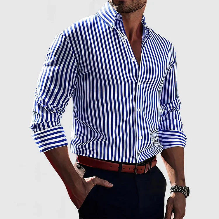 Stylish Striped Men's Shirt – Ruben