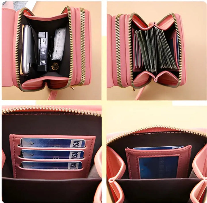 Trendy Leather Anti-Theft Women's Shoulder Bag – SecureStyle
