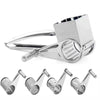 Manual Cheese Grater | Stainless Steel | Versatile Drums