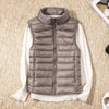 Wind-resistant Women's Bodywarmer with Zipper