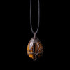 Tiger's Eye Teardrop Necklace - Zarina