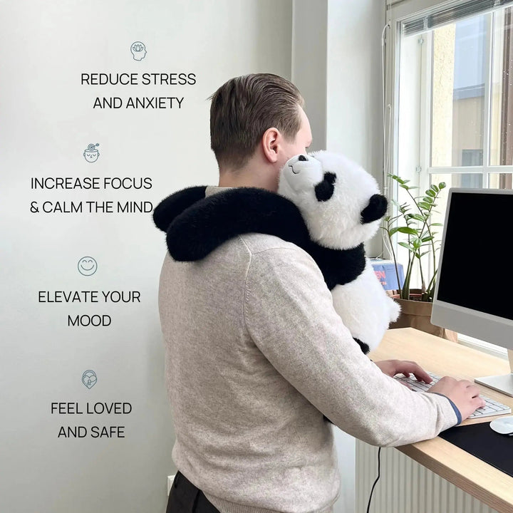 Soft 45 cm Stress-Relief Plush Toy with Long Hugging Arms