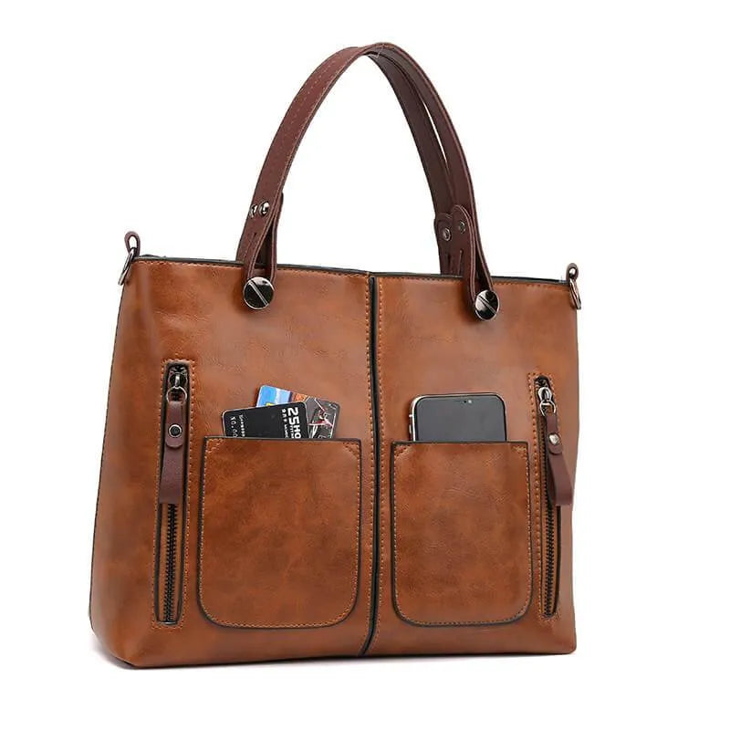 Lievehart Leather Shoulder Bag | Elegant and Durable | Adjustable Strap