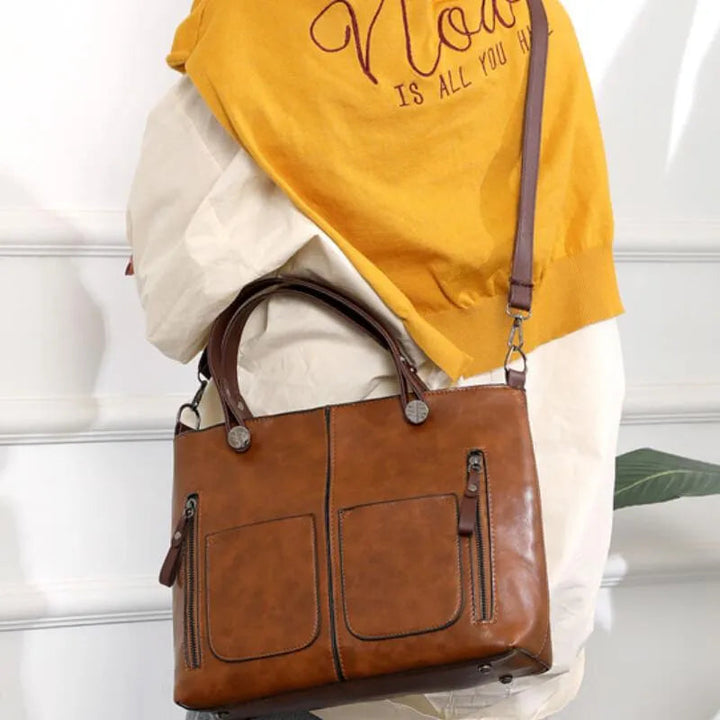 Lievehart Leather Shoulder Bag | Elegant and Durable | Adjustable Strap