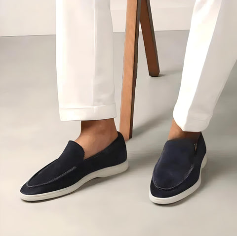 Stylish and Comfortable Suede Loafers for Men - Milo