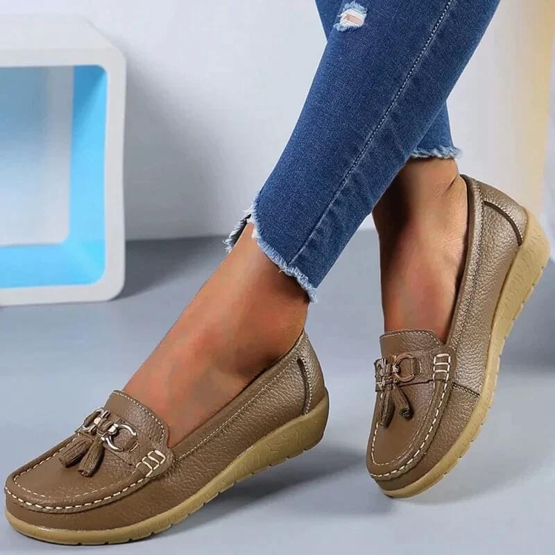 Orthopaedic Leather Loafers – Isabella