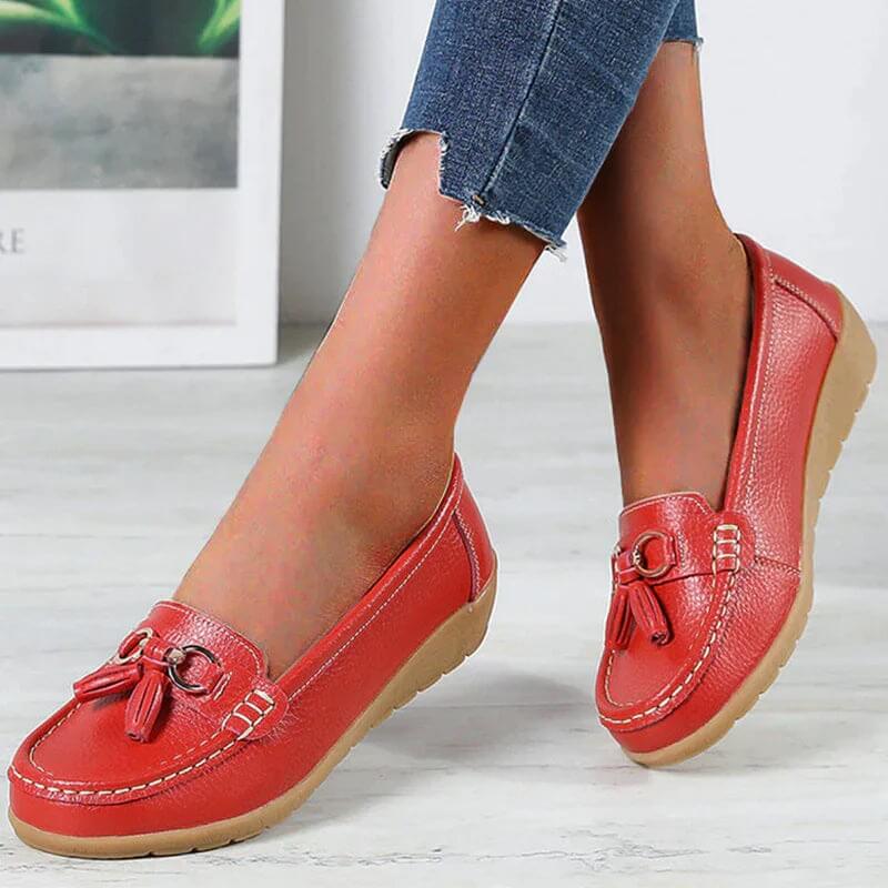 Orthopaedic Leather Loafers – Isabella