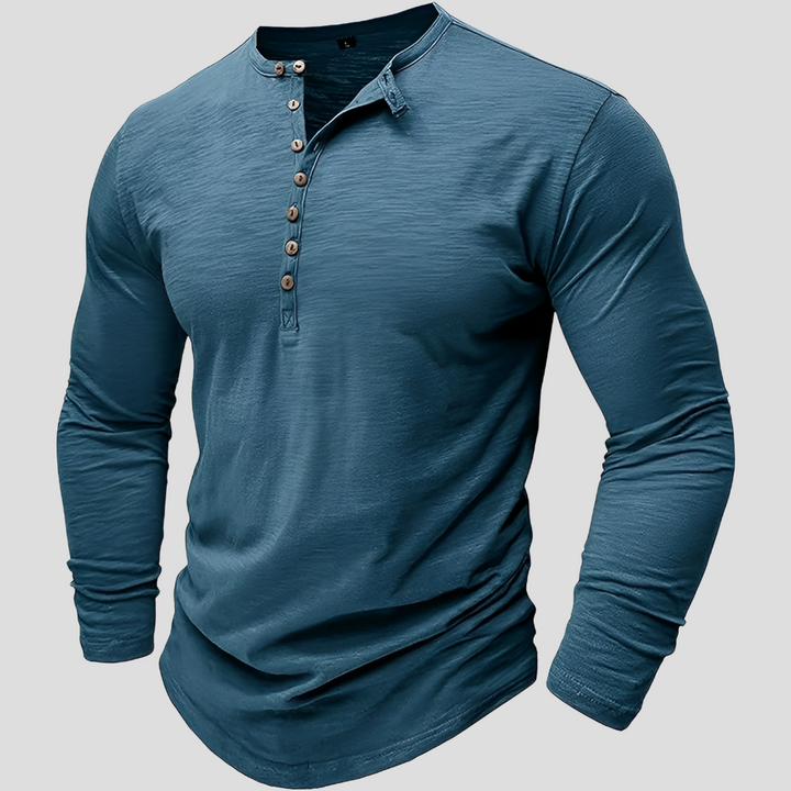 Loose Men's Cotton Shirt – Casual Everyday Style