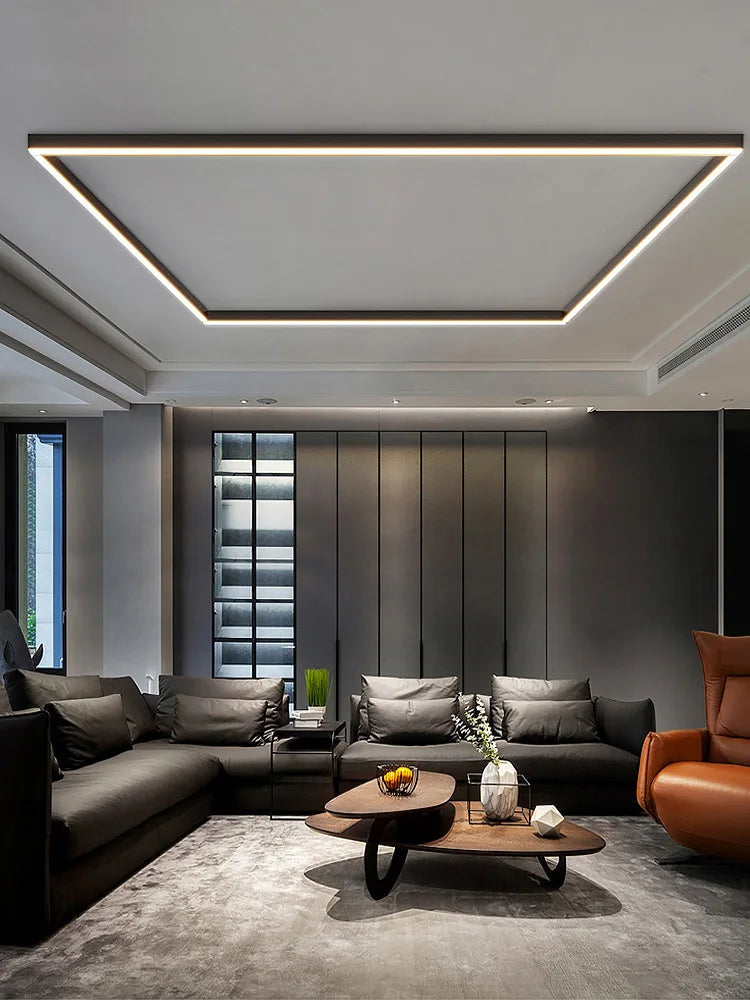 Modern LED Ceiling Lamp - Energy-Saving Design