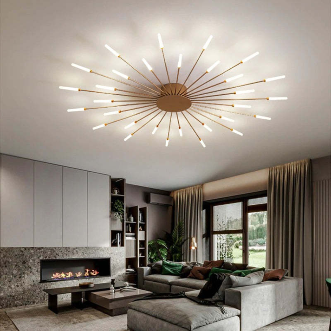 Large Modern LED Ceiling Lamp | LumenMax | Energy Saving