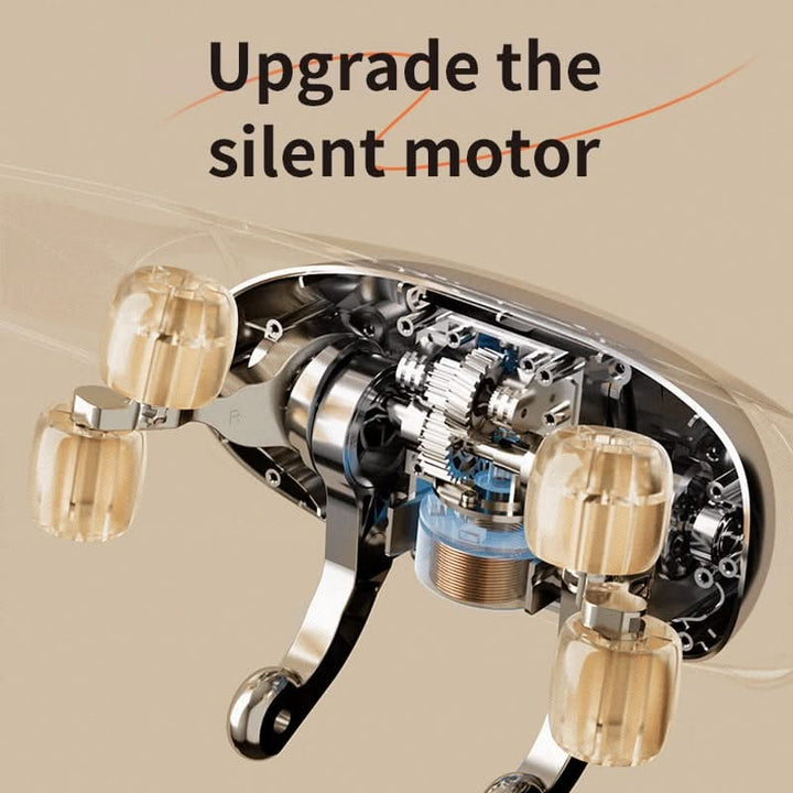 Neck and Shoulder Massager for Sore with Heat Rotating Heads and Adjustable Straps