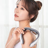 Neck Massager for Trapezius Muscle with Heat and Shiatsu Massage Portable Folding Electric Pulse
