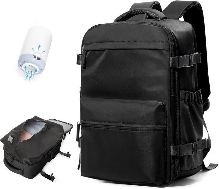 Multi-Compartment Laptop Bag with Adjustable Strap