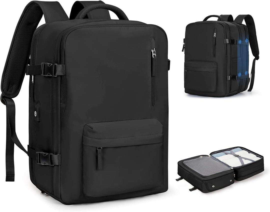 Multi-Compartment Laptop Bag with Adjustable Strap