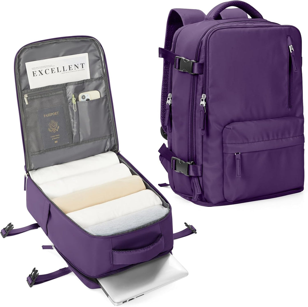 Multi-Compartment Laptop Bag with Adjustable Strap