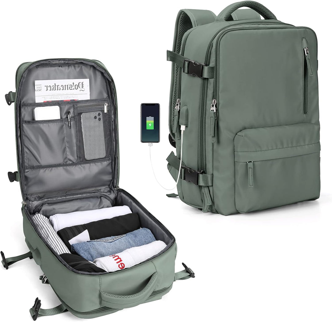 Multi-Compartment Laptop Bag with Adjustable Strap