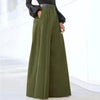 Women’s Wide-Leg Trousers – Solid Color Elegance for Every Occasion