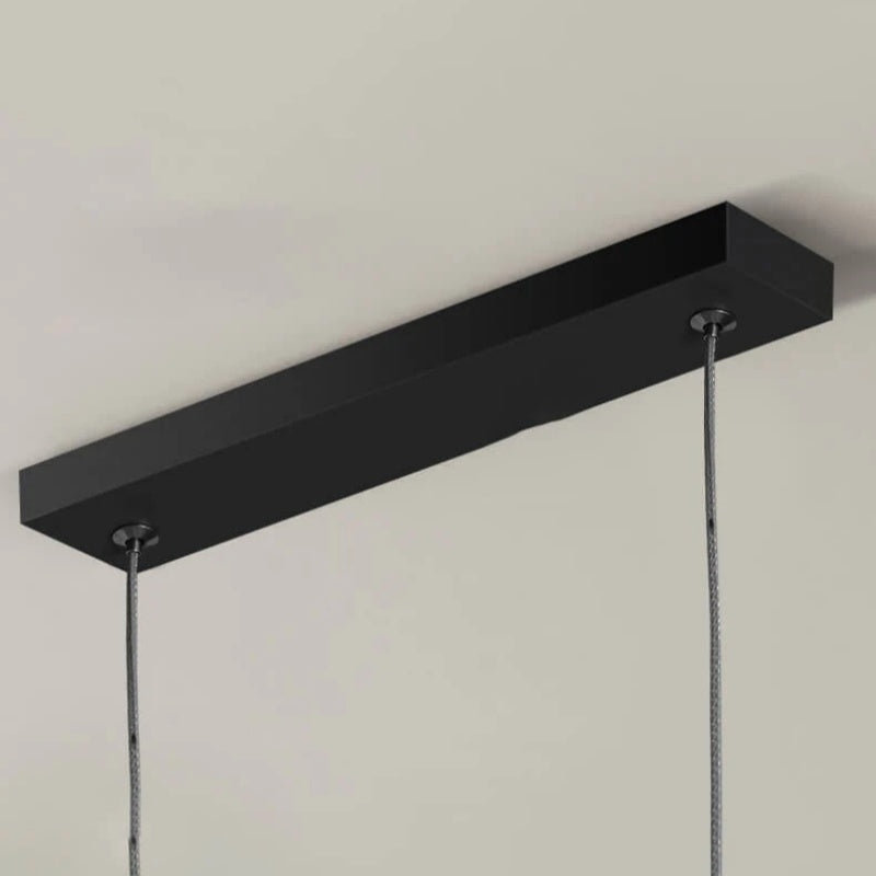 Arisha Modern LED Chandelier Gold/Black Metal Dining Room/Living Room