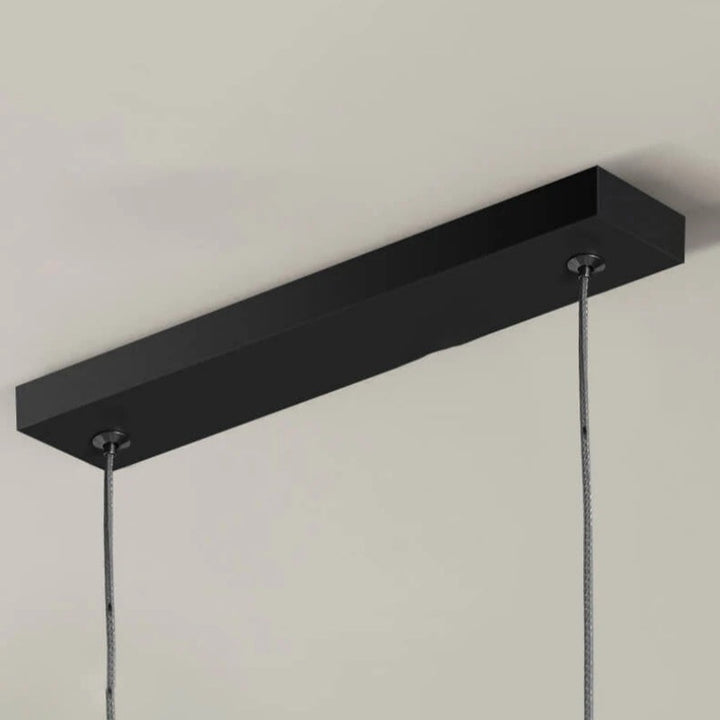 Arisha Modern LED Chandelier Gold/Black Metal Dining Room/Living Room