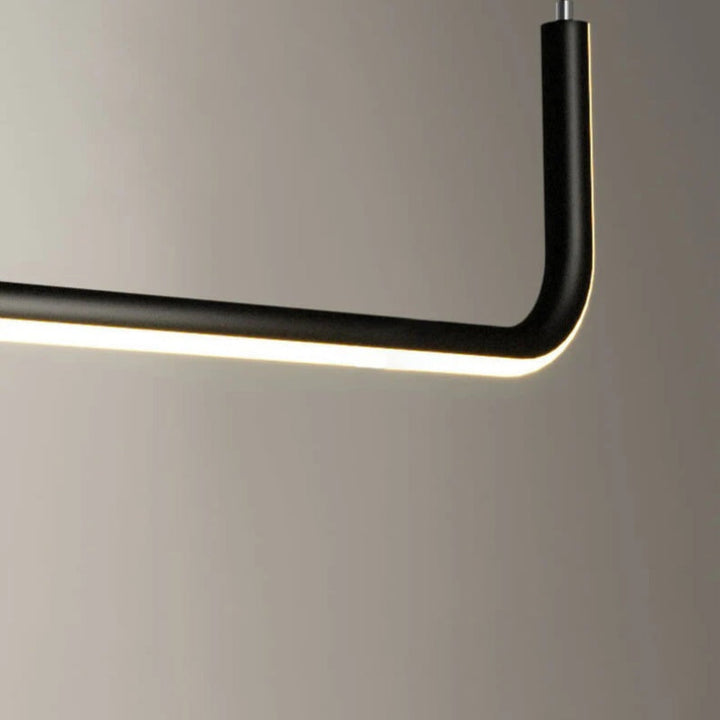 Arisha Modern LED Chandelier Gold/Black Metal Dining Room/Living Room