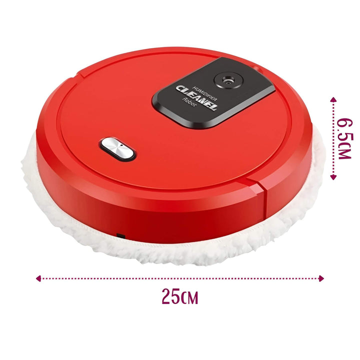 MobiSweep Robot Vacuum and Mop | 3-in-1 Function | Autonomous and Quiet | Compact 25×25×6.5 cm