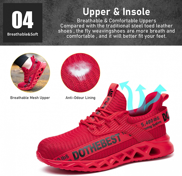 Ultralight and Breathable Safety Shoes – ProGuard