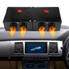 Powerful 500W car heater with two separate switches