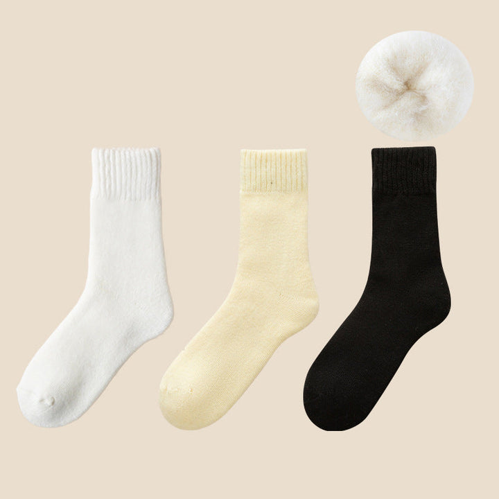 Thermal socks with fleece lining, set of 3 pairs