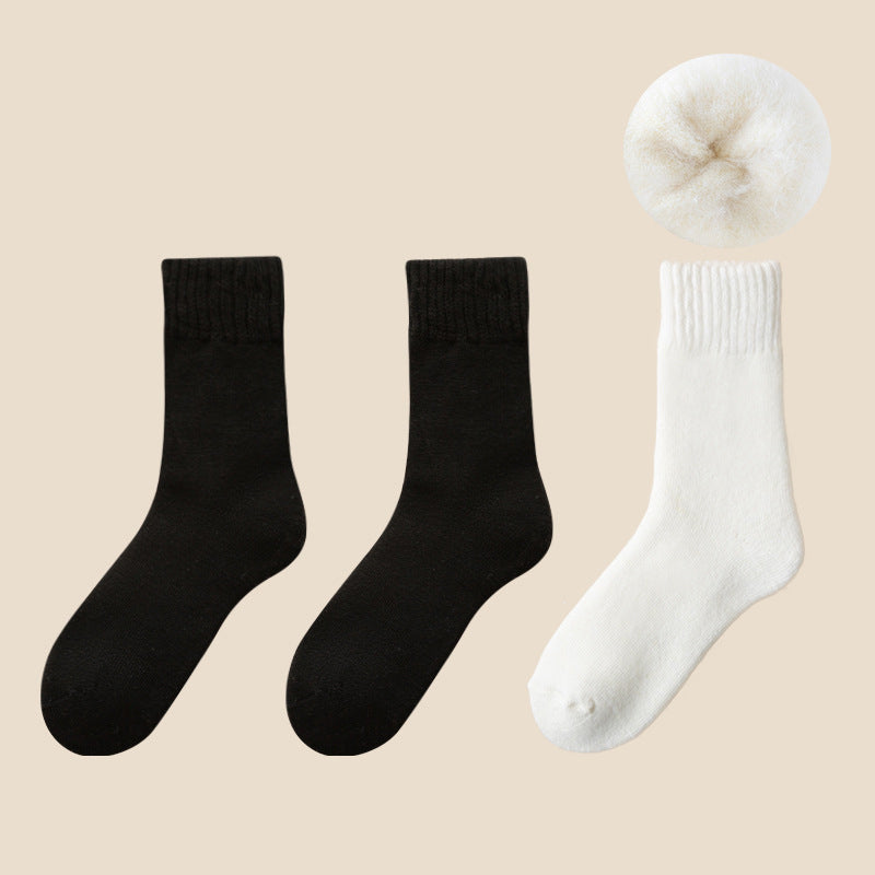 Thermal socks with fleece lining, set of 3 pairs