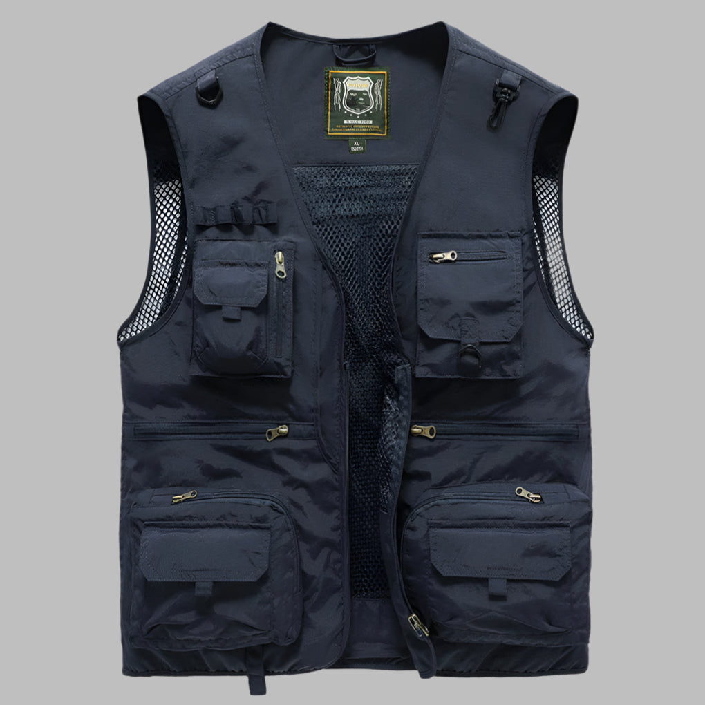 Multi‑Pocket Summer Vest