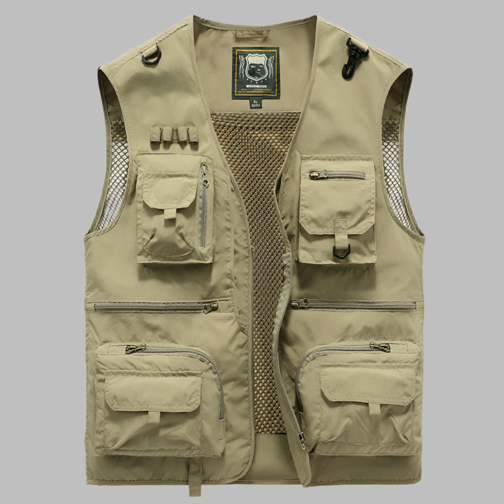 Multi‑Pocket Summer Vest